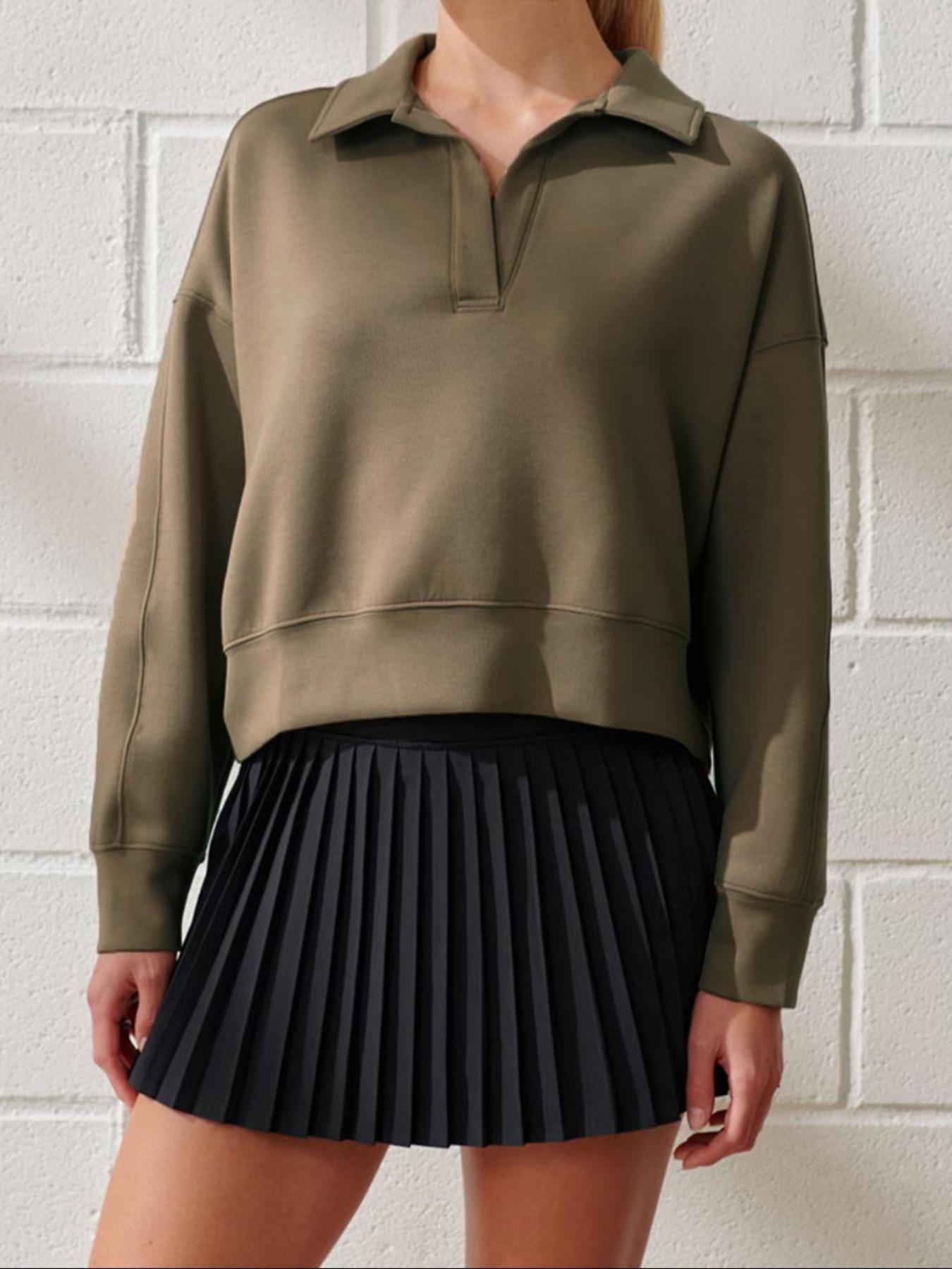 Damen Pullover mit Kragen 6