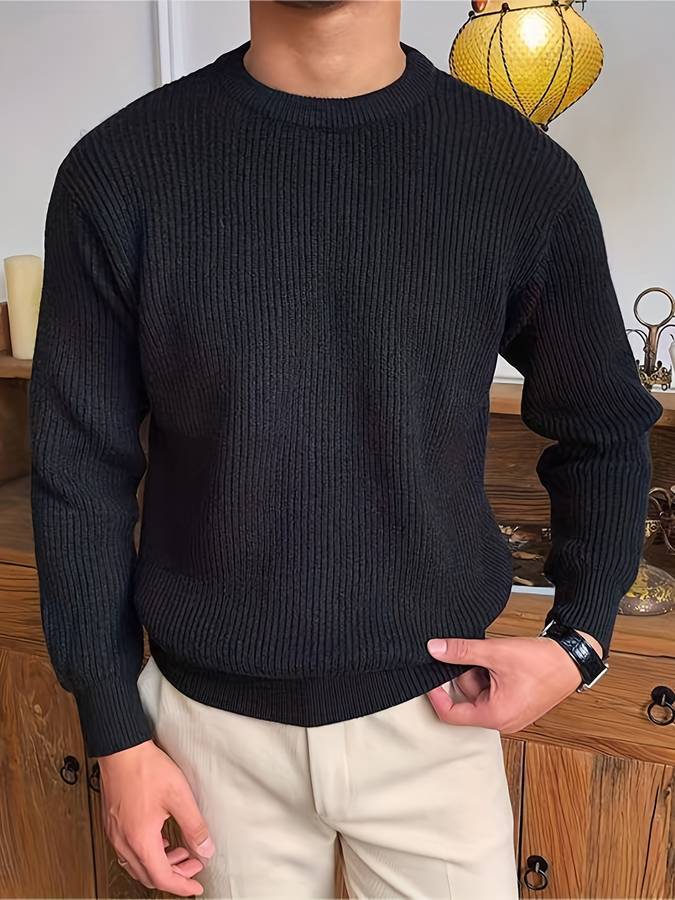 Wesley | Bequemer warmer Pullover für Männer