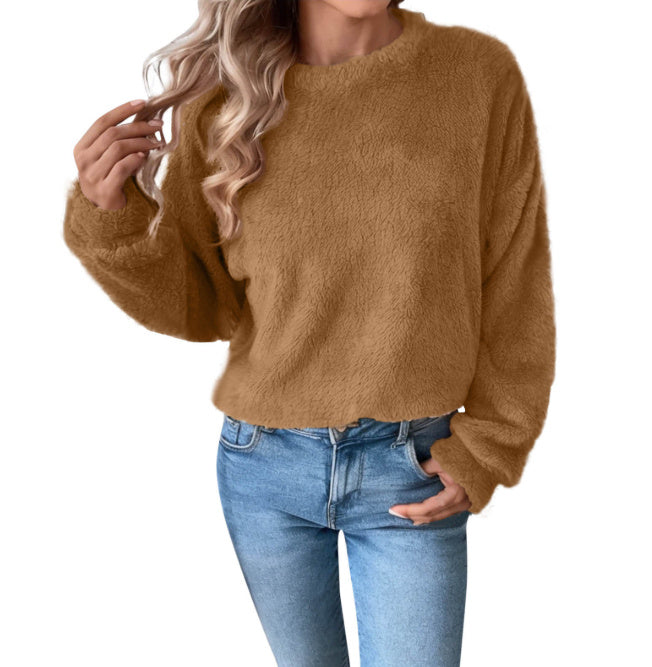 Teddy-Sweatshirt für Damen