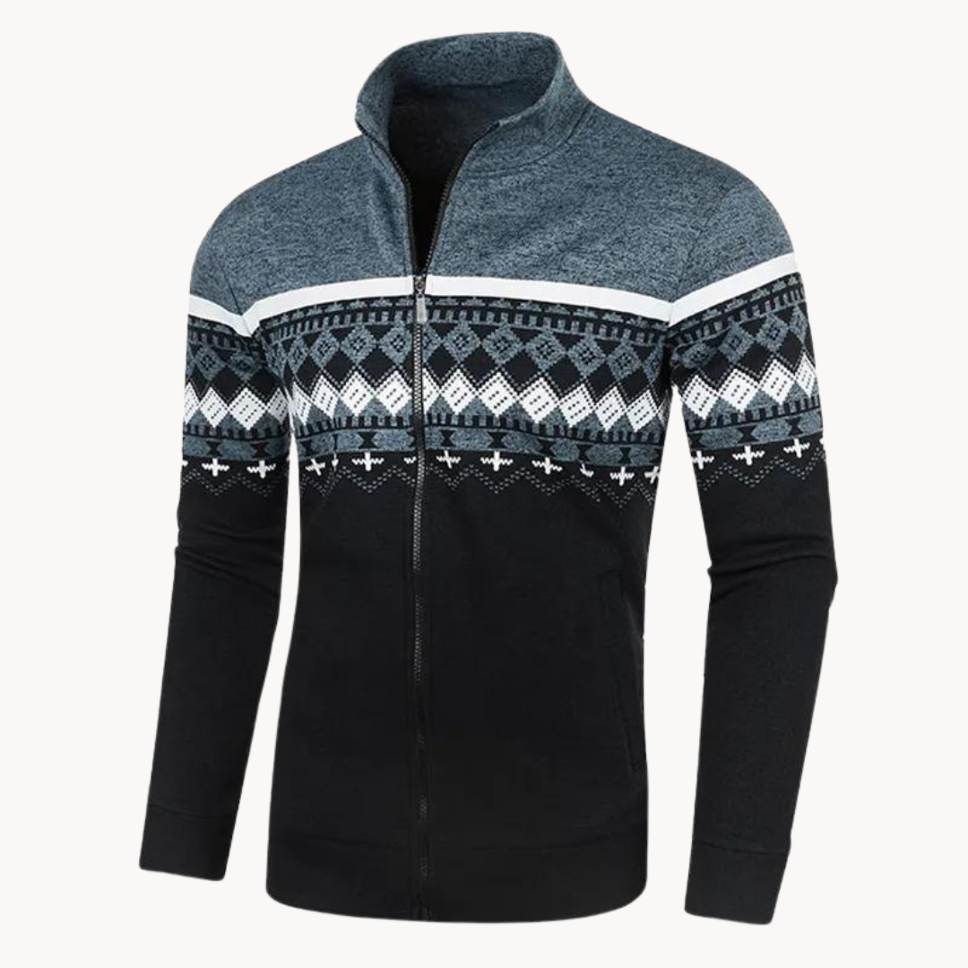 Alpen | Gestrickte Strickjacke