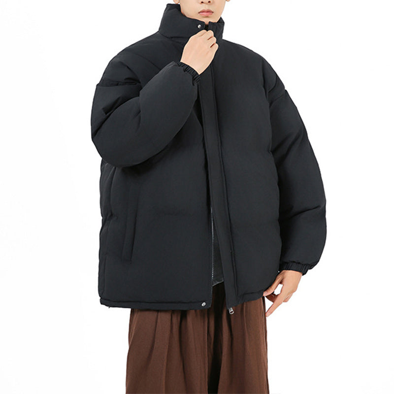Giacca invernale oversize unisex con collo alto