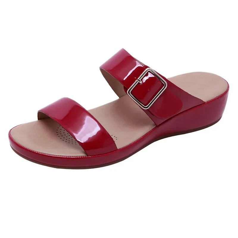 Variant image for Hildegard | Elegante Keilabsatz-Sandalen für Damen, Komfortable Sommerschuhe-15