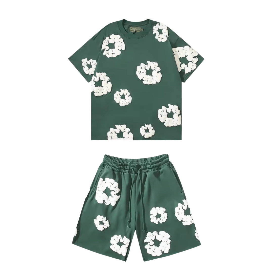 Warmood | Blumen-Trainingsanzug