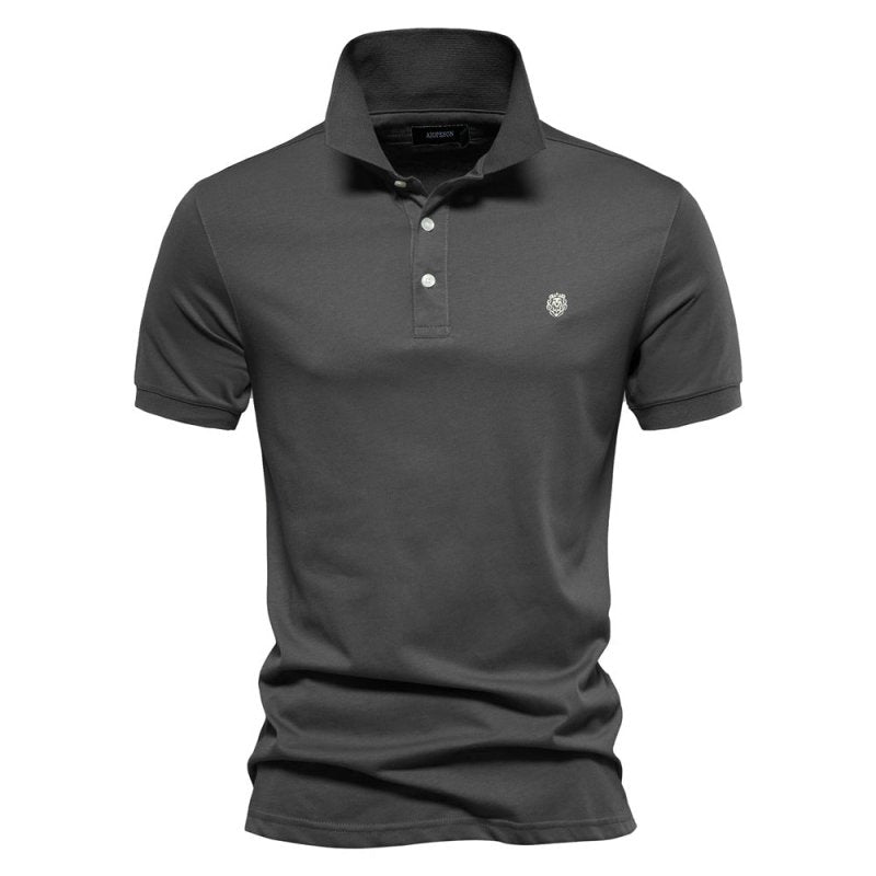 Variant image for Georg | Herren Langarm Poloshirt in Klassischem Design-31
