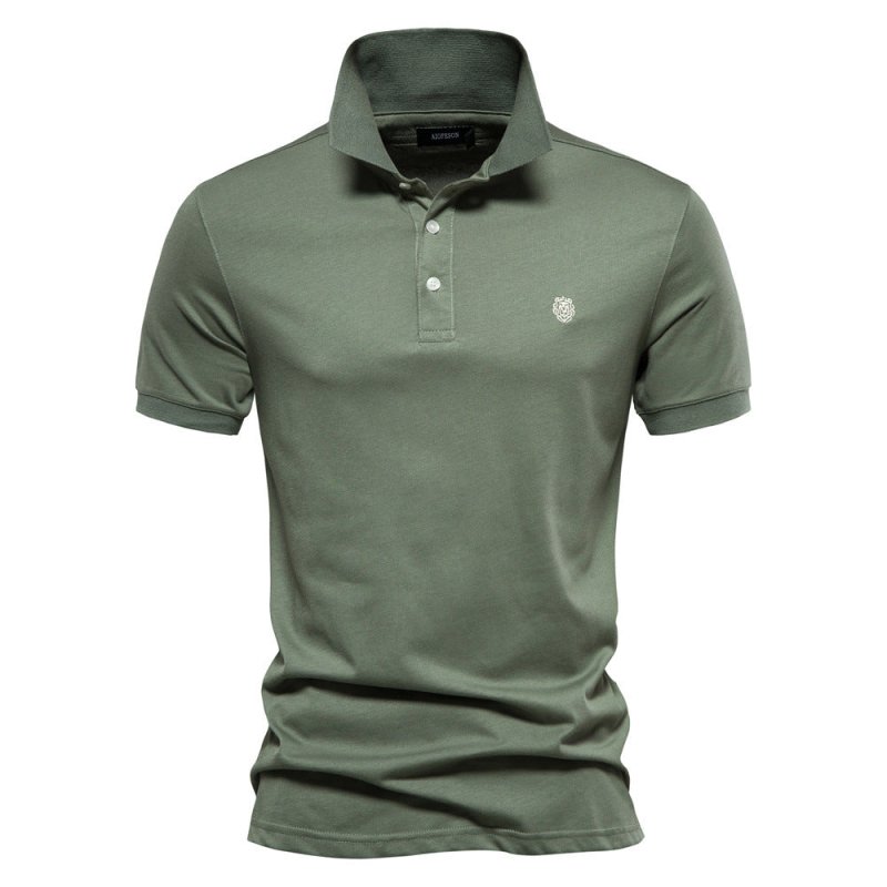 Variant image for Georg | Herren Langarm Poloshirt in Klassischem Design-16