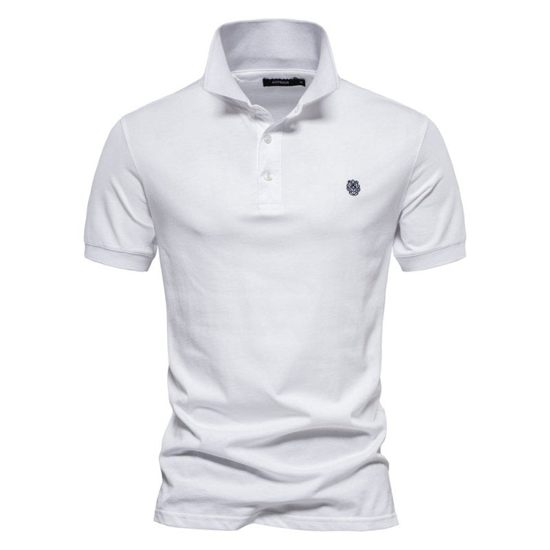 Variant image for Georg | Herren Langarm Poloshirt in Klassischem Design-6