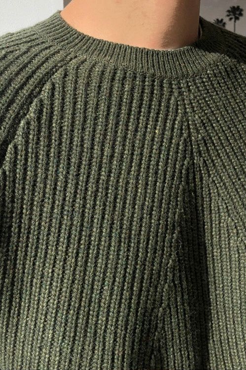 Cillian | Eleganter gerippter Pullover für Männer