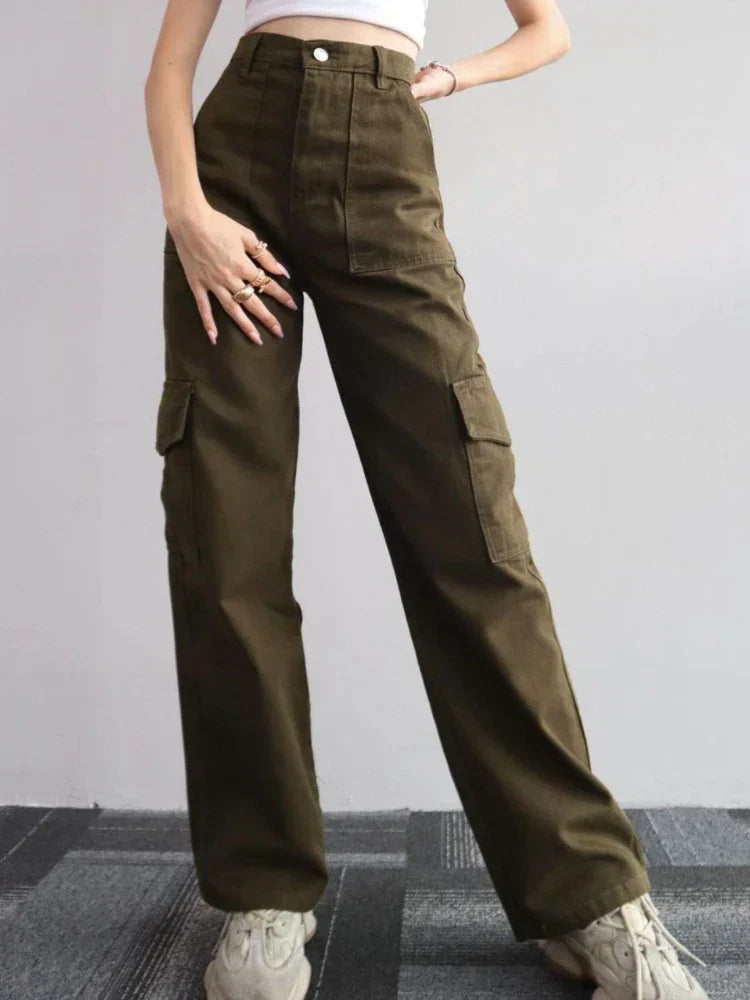 Variant image for Anna | Stylische Cargohose Damen mit Taschen und Bequemer Passform-13
