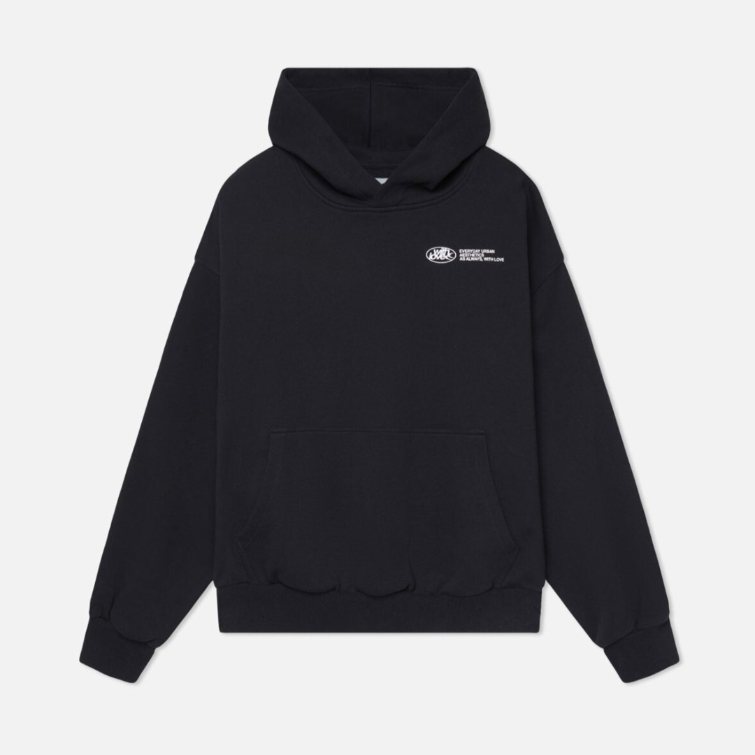 Stylischer With Love Hoodie