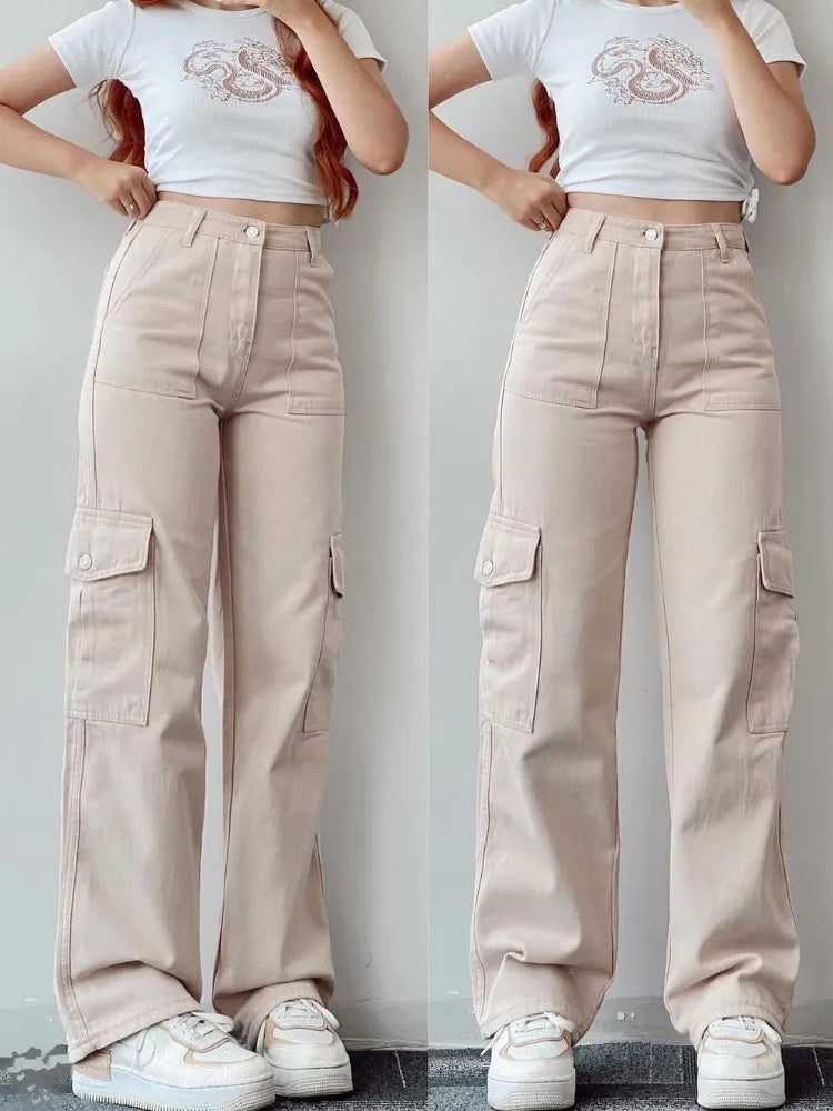 Variant image for Anna | Stylische Cargohose Damen mit Taschen und Bequemer Passform-1