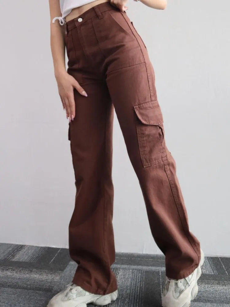 Variant image for Anna | Stylische Cargohose Damen mit Taschen und Bequemer Passform-31