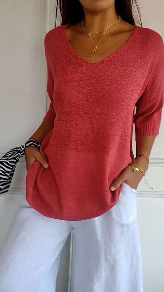 Maartje | Klassische Stricktop für Frauen