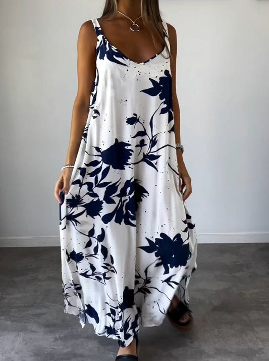 Eva | Elegant women's dress with print