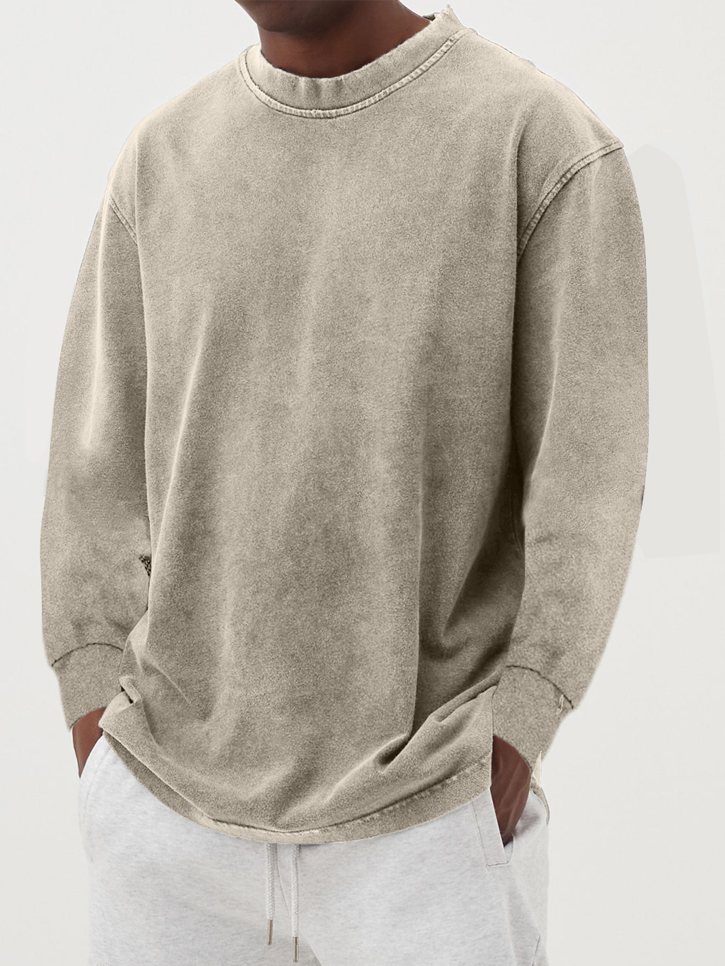 Warmood | Lässiger Pullover in Übergröße Männer