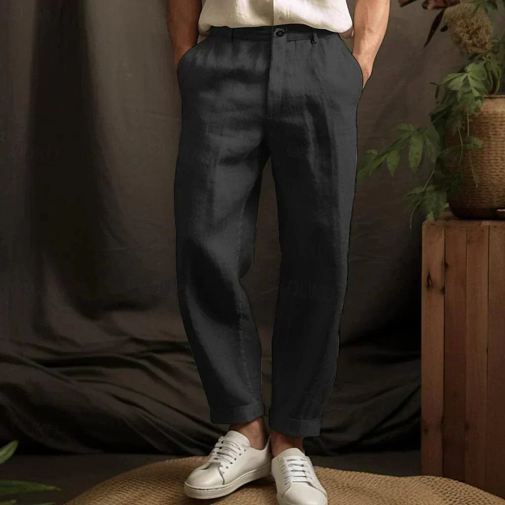 Max | Herren Leinenhose für Stil und Komfort