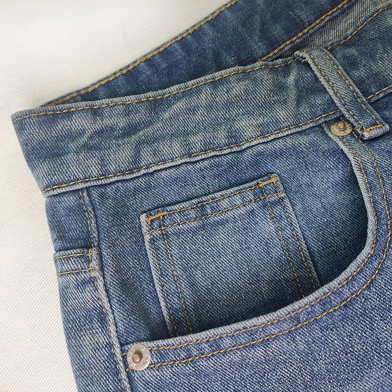 Beatrix | Damen Jeans mit Hoher Taille aus Stretch-Denim