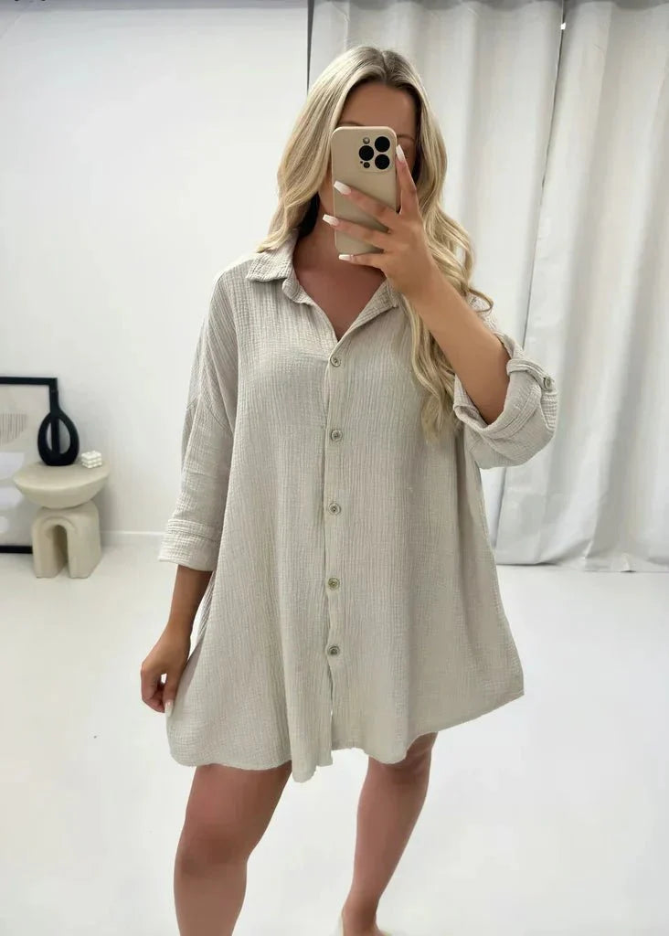 Aron | Bequeme Oversized Shirt für Frauen