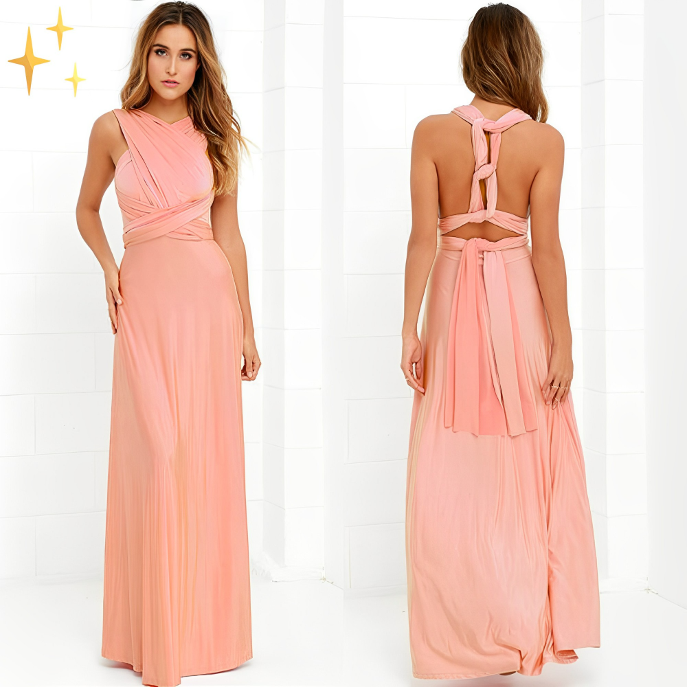 Variant image for Beatrix | Damen Wickelkleid für Sommer, Leichtes Sommerkleid, Elegant und Bequem-33