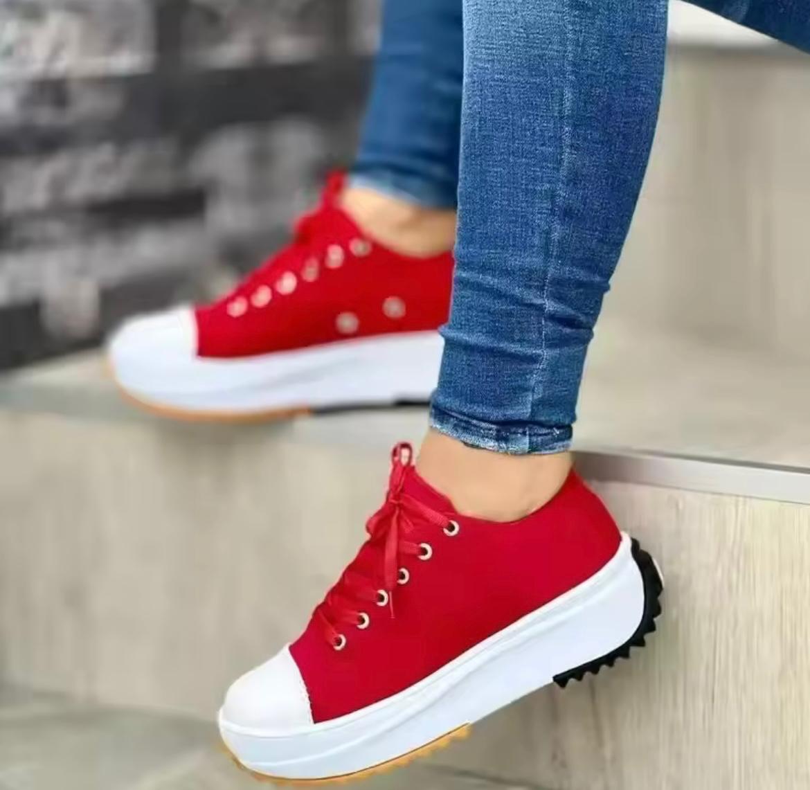 Anika | Stilvoll Plateausneaker für Frauen