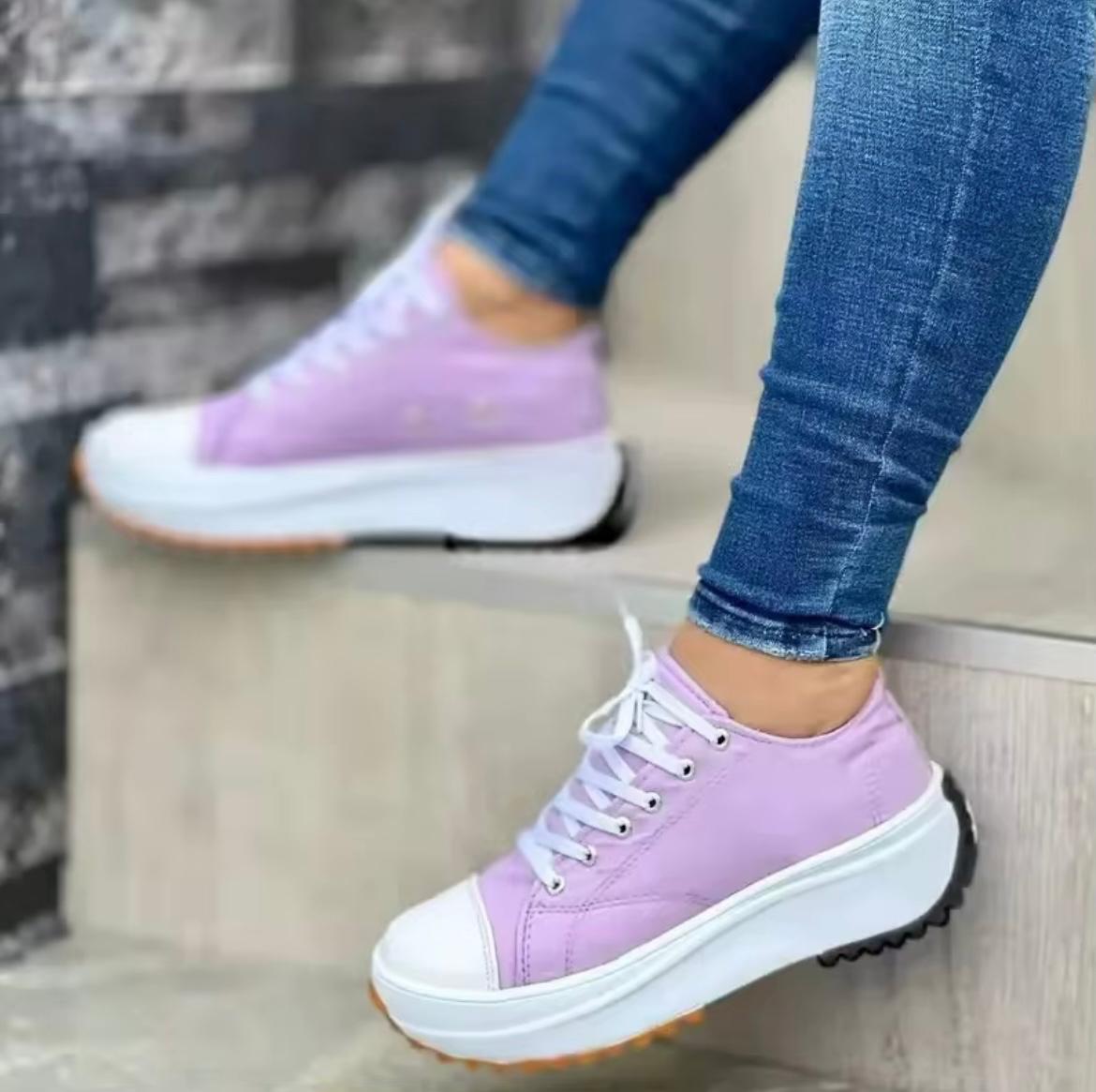 Anika | Stilvoll Plateausneaker für Frauen
