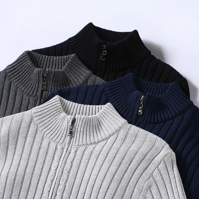 Ricky | Klassiker Merino Rollkragenpullover für Männer