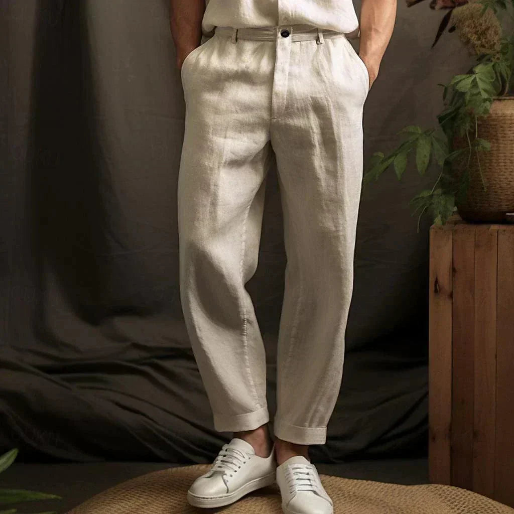 Max | Herren Leinenhose für Stil und Komfort