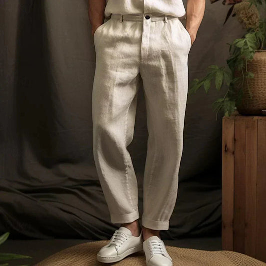 Max | Herren Leinenhose für Stil und Komfort