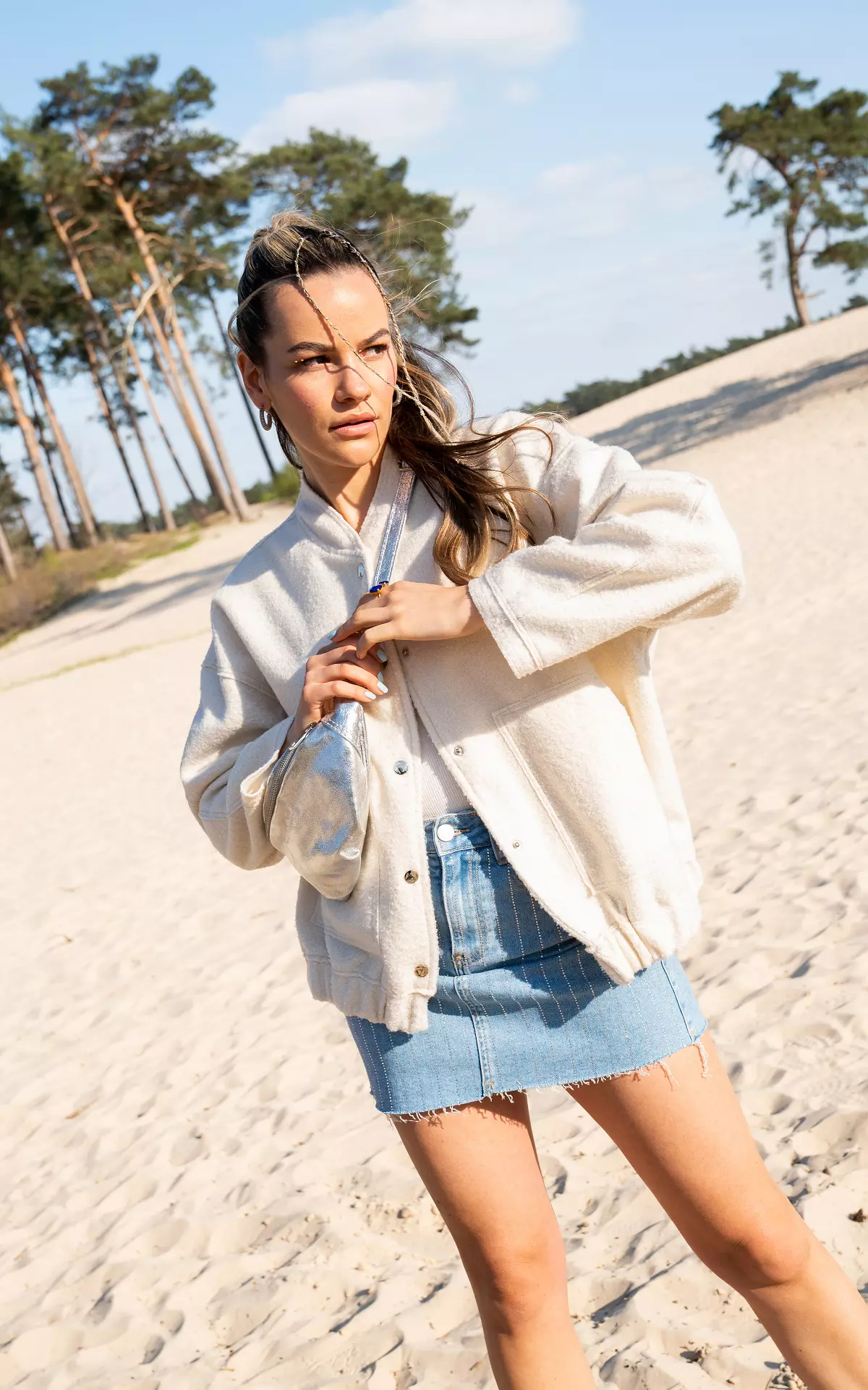 Beatrix | Oversized Bomberjacke für Damen
