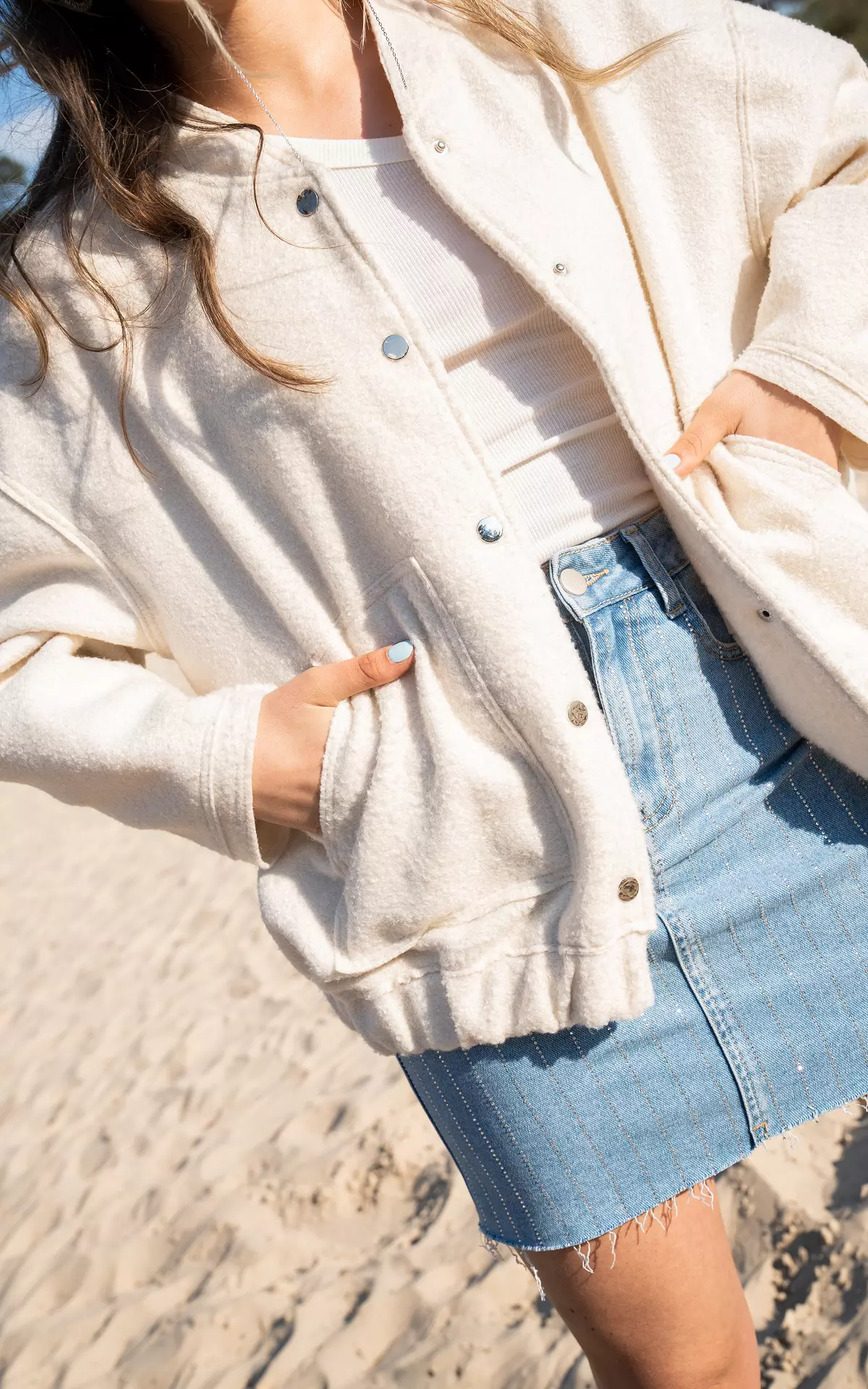 Beatrix | Oversized Bomberjacke für Damen