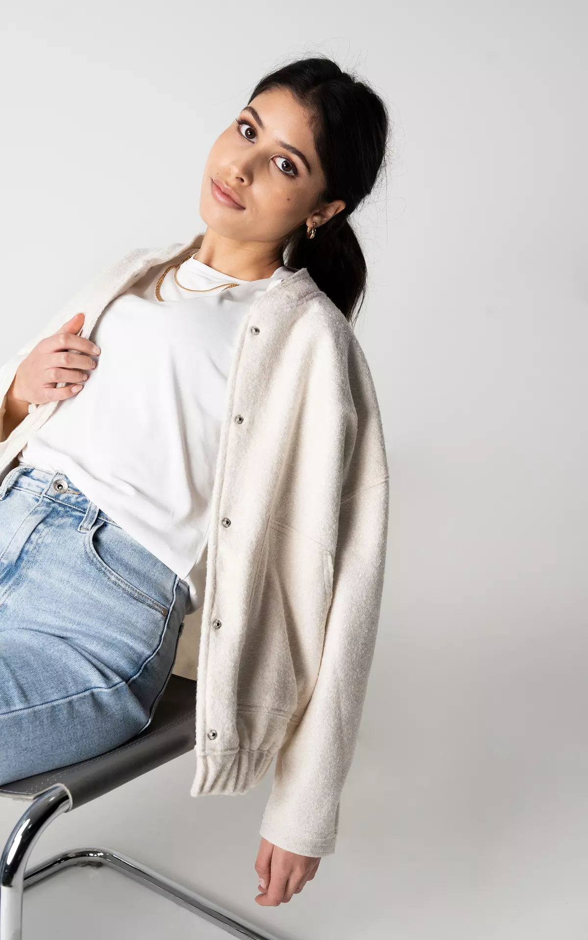 Beatrix | Oversized Bomberjacke für Damen