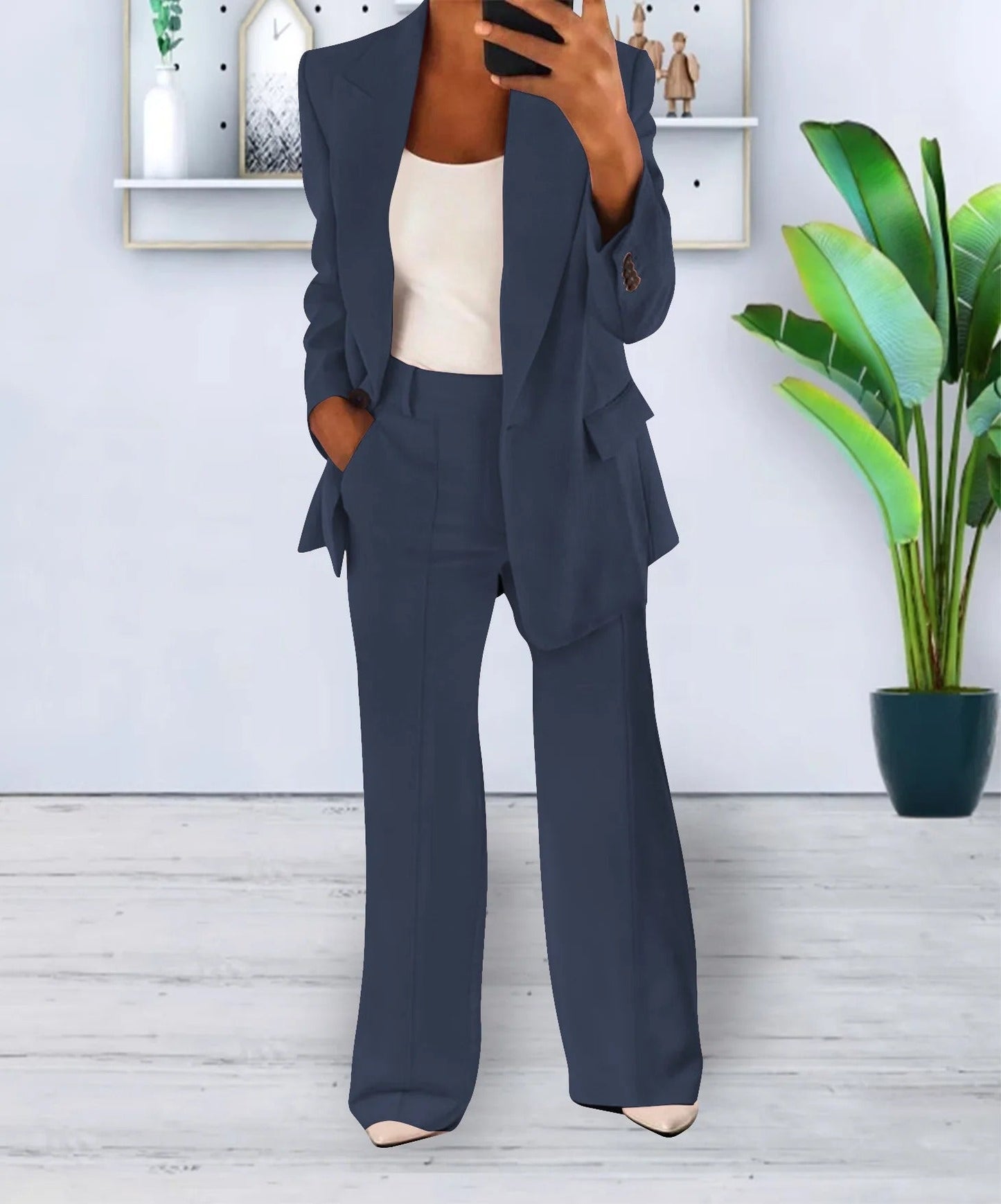 Variant image for Jennifer | Elegantes Blazer-Set für Frauen, 2-teilig, zeitlos und modern-9