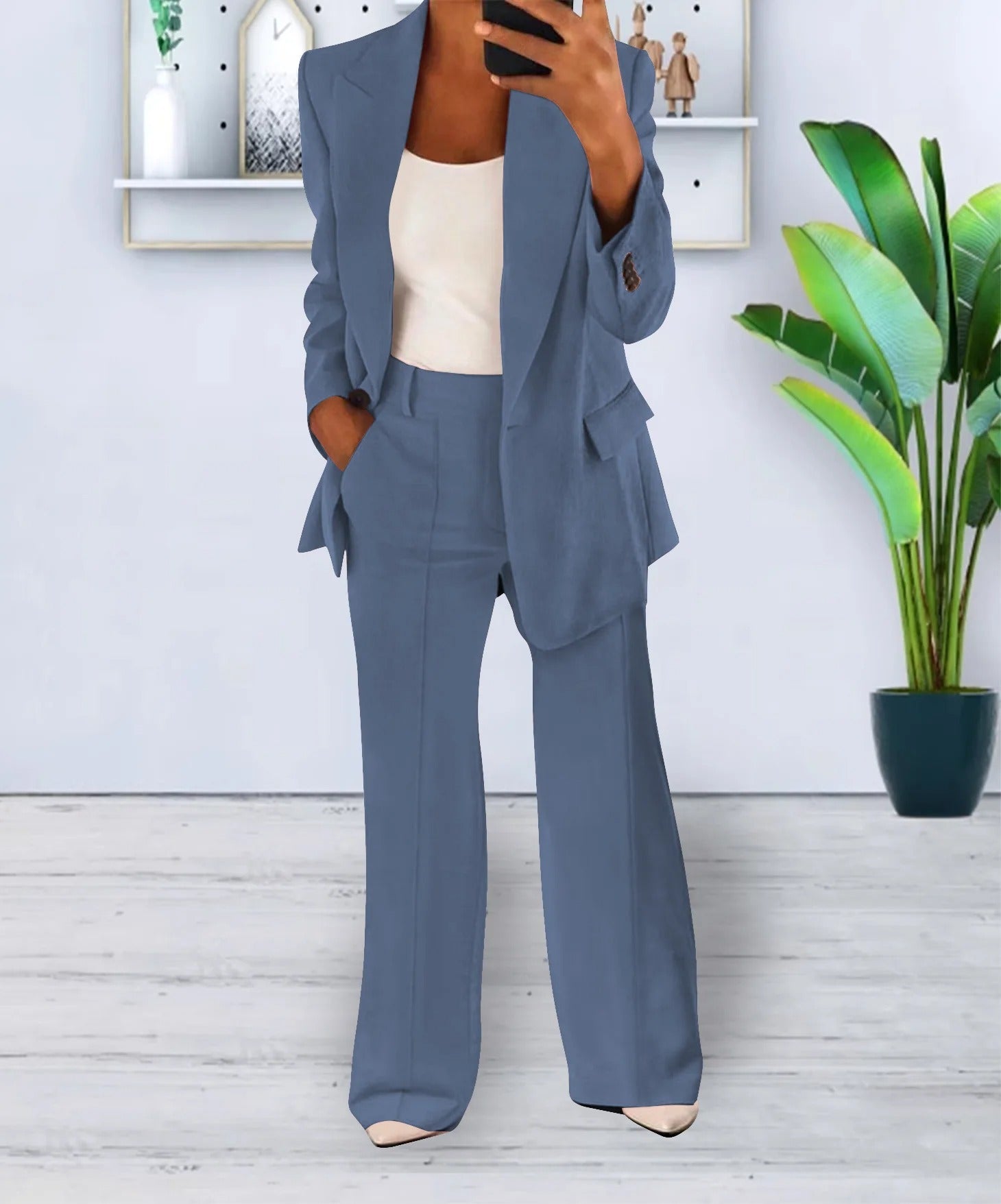 Variant image for Jennifer | Elegantes Blazer-Set für Frauen, 2-teilig, zeitlos und modern-1