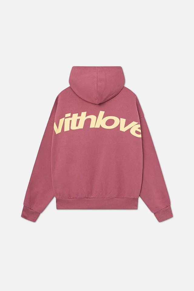 Stylischer With Love Hoodie