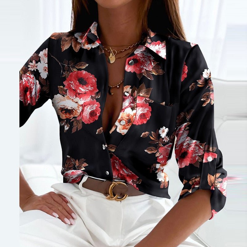 Variant image for Pia | Lässiges Top mit Kragen für Damen, Vielseitig und Elegant-36