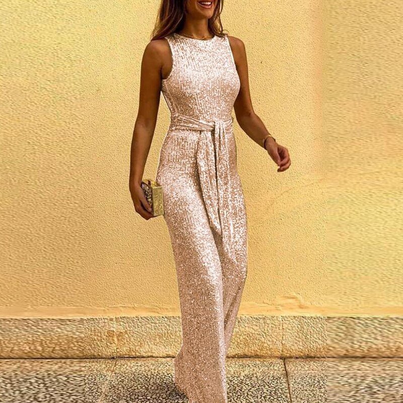 Variant image for Beatrix | Eleganter Jumpsuit für Damen zur Hochzeit mit Rückenfreiem Design-6